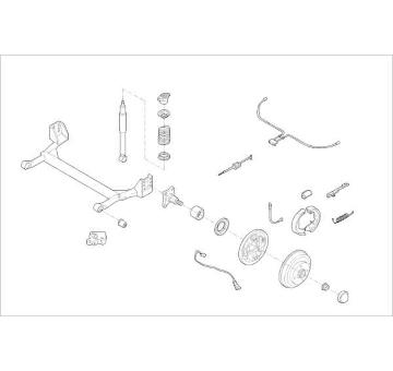 Zavesenie kolesa DELPHI OE-FORD-000016338-R