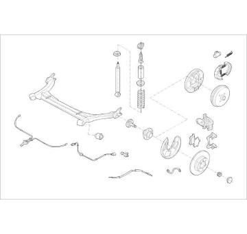 Zavesenie kolesa DELPHI OE-VW-000016279-R