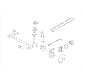 Zavesenie kolesa DELPHI OE-OPEL-000016842-R