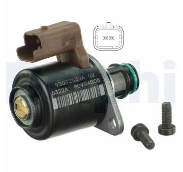 Regulační ventil, mnożství paliva (Common-Rail-System) DELPHI 9109-927
