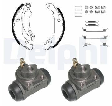 Sada brzdových čelistí DELPHI 950