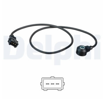 Senzor klepání DELPHI AS10173