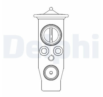Expanzní ventil, klimatizace DELPHI CB1013V