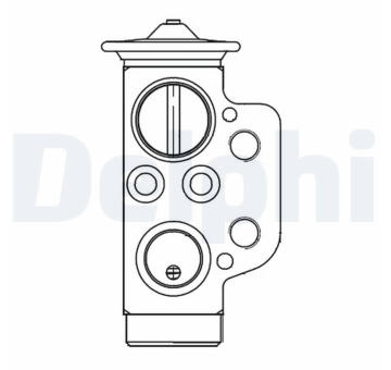 Expanzní ventil, klimatizace DELPHI CB1022V