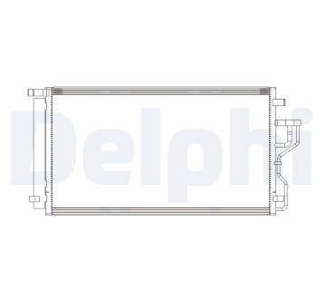 Kondenzátor, klimatizace DELPHI CF20290
