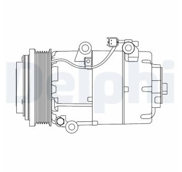 Kompresor, klimatizace DELPHI CS20306