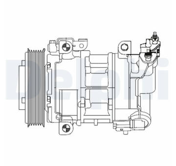 Kompresor, klimatizace DELPHI CS20325
