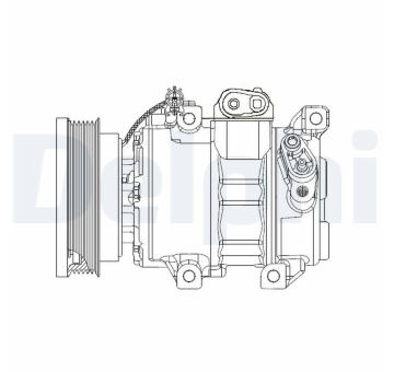 Kompresor, klimatizace DELPHI CS20343