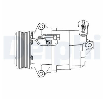 Kompresor, klimatizace DELPHI CS20429-12B1