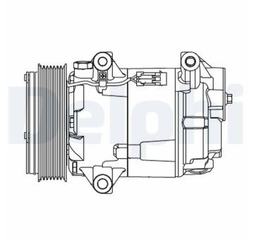 Kompresor, klimatizace DELPHI CS20430