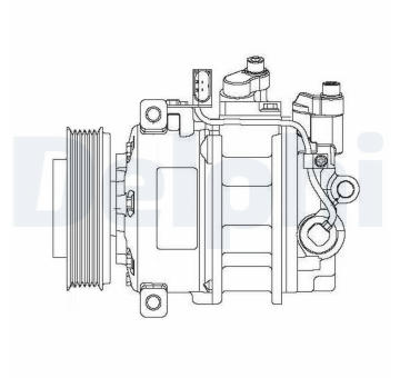 Kompresor, klimatizace DELPHI CS20475