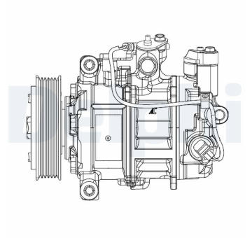 Kompresor, klimatizace DELPHI CS20504