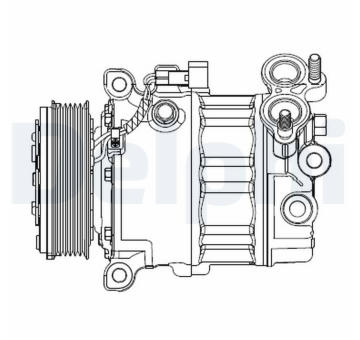 Kompresor, klimatizace DELPHI CS20512