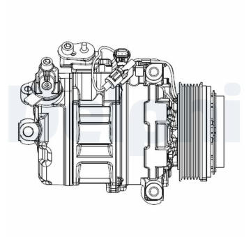 Kompresor klimatizácie DELPHI CS20547