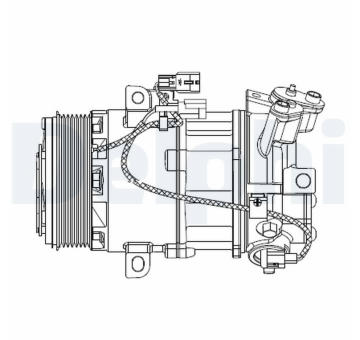 Kompresor, klimatizace DELPHI CS20550