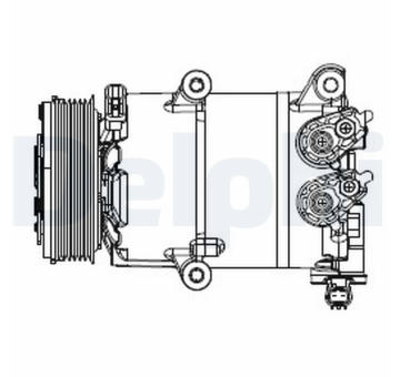 Kompresor, klimatizace DELPHI CS20553