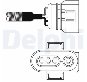 Lambda sonda DELPHI ES10987-12B1