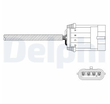 Lambda sonda DELPHI ES11049-12B1