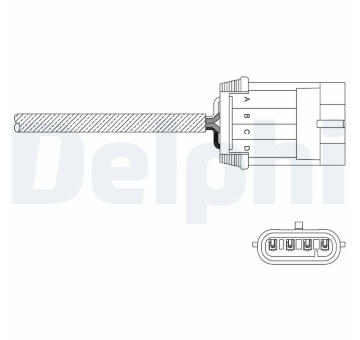 Lambda sonda DELPHI ES11055-12B1