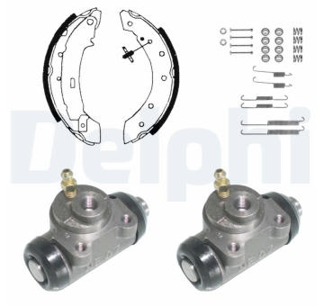 Sada brzdových čelistí DELPHI KP1064
