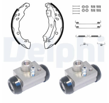 Sada brzdových čelistí DELPHI KP1077