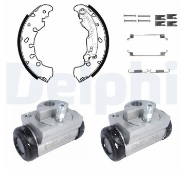 Sada brzdových čelistí DELPHI KP1120