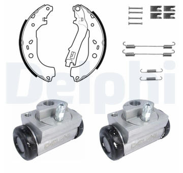 Sada brzdových čelistí DELPHI KP1121