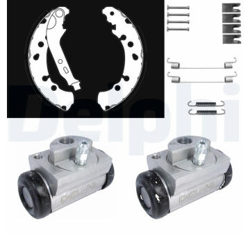 Sada brzdových čelistí DELPHI KP1126