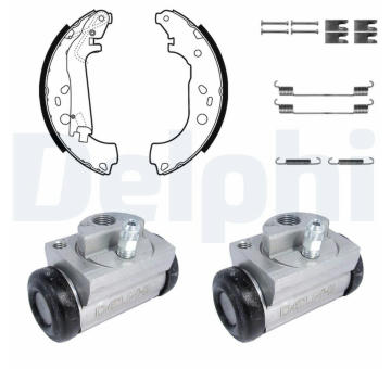 Sada brzdových čelistí DELPHI KP1144