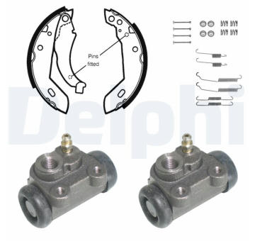 Sada brzdových čelistí DELPHI KP864