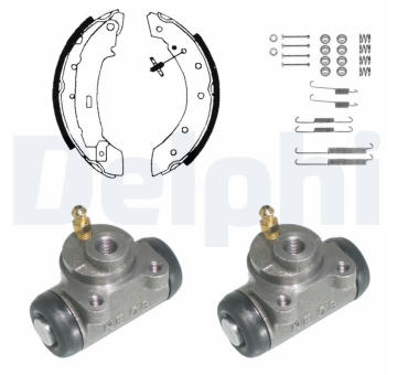 Sada brzdových čelistí DELPHI KP874