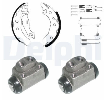 Sada brzdových čelistí DELPHI KP897