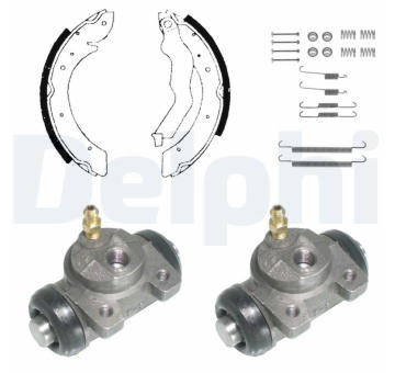 Sada brzdových čelistí DELPHI KP903