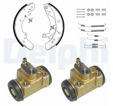 Sada brzdových čelistí DELPHI KP915