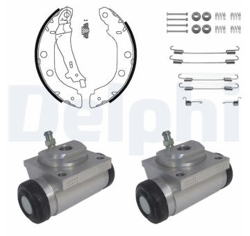 Sada brzdových čelistí DELPHI KP932