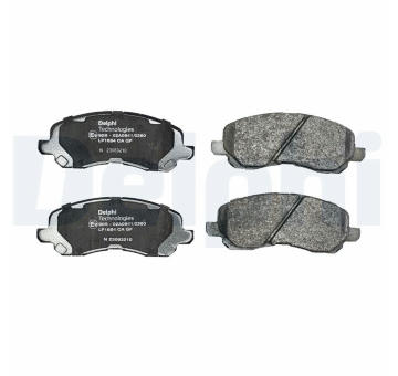 Sada brzdových destiček, kotoučová brzda DELPHI LP1684