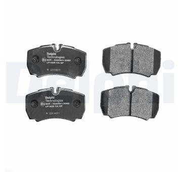 Sada brzdových destiček, kotoučová brzda DELPHI LP1826