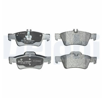 Sada brzdových destiček, kotoučová brzda DELPHI LP1868