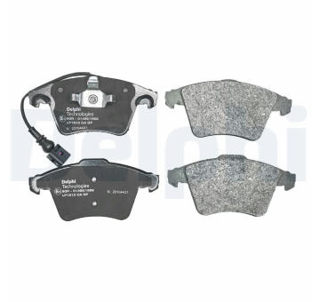 Sada brzdových platničiek kotúčovej brzdy DELPHI LP1913-18B1
