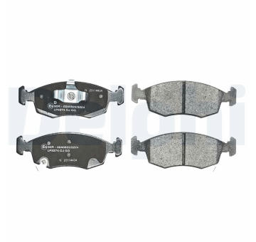 Sada brzdových destiček, kotoučová brzda DELPHI LP2274