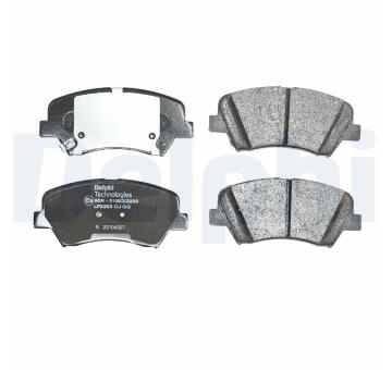 Sada brzdových destiček, kotoučová brzda DELPHI LP2293