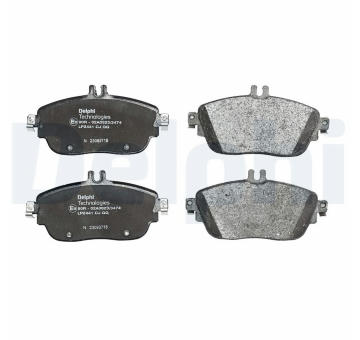 Sada brzdových destiček, kotoučová brzda DELPHI LP2441