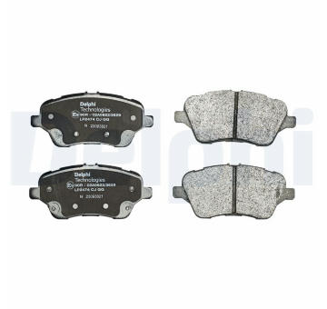 Sada brzdových destiček, kotoučová brzda DELPHI LP2474