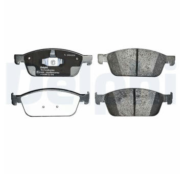 Sada brzdových destiček, kotoučová brzda DELPHI LP2495