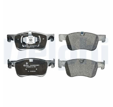 Sada brzdových destiček, kotoučová brzda DELPHI LP2689