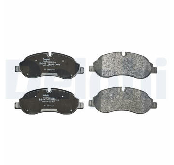 Sada brzdových destiček, kotoučová brzda DELPHI LP3136