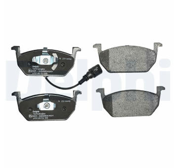 Sada brzdových destiček, kotoučová brzda DELPHI LP3146