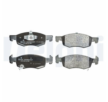 Sada brzdových destiček, kotoučová brzda DELPHI LP3163