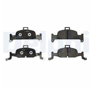 Sada brzdových destiček, kotoučová brzda DELPHI LP3239