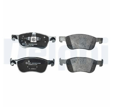 Sada brzdových destiček, kotoučová brzda DELPHI LP3365